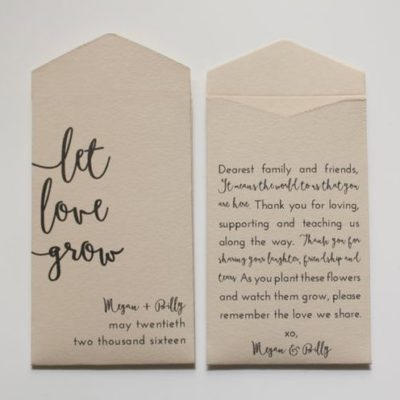 Wedding items you can order from etsy